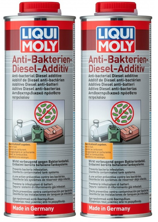 Liqui Moly 21317 Anti Bakterien Diesel Additiv 2x 1l = 2 Liter