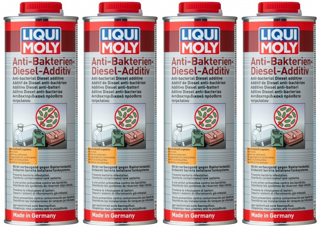 Liqui Moly 21317 Anti Bakterien Diesel Additiv 4x 1l = 4 Liter