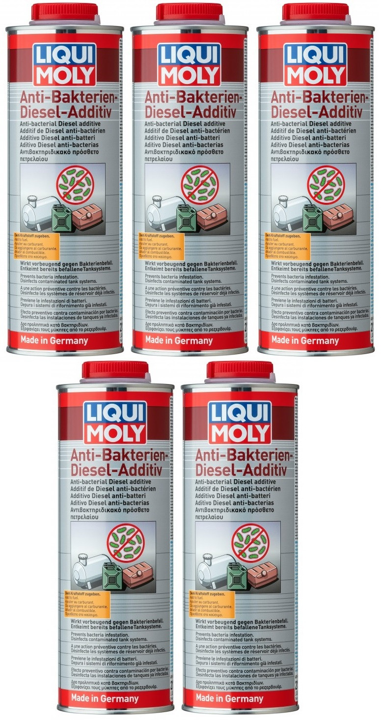 Liqui Moly 21317 Anti Bakterien Diesel Additiv 5x 1l = 5 Liter