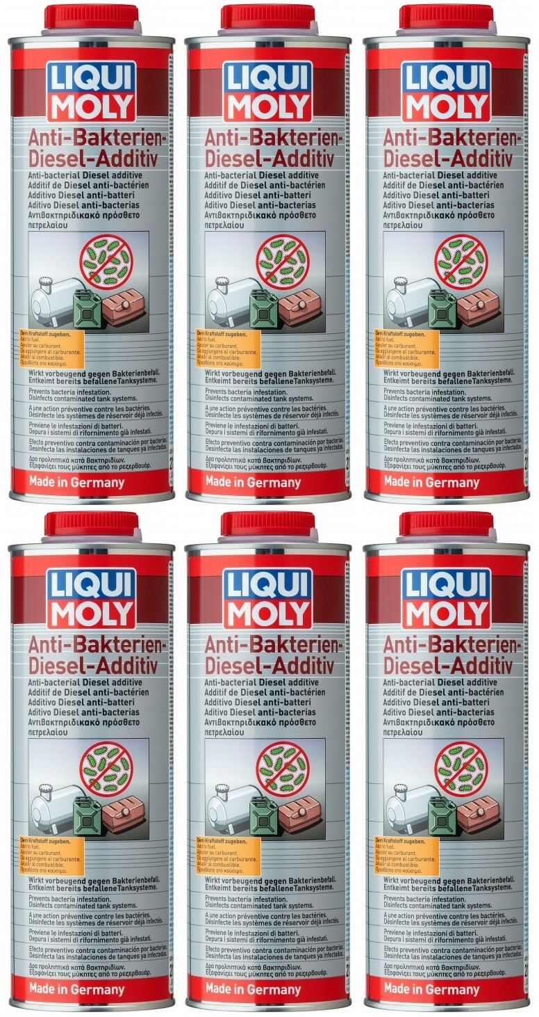 Liqui Moly 21317 Anti Bakterien Diesel Additiv 6x 1l = 6 Liter
