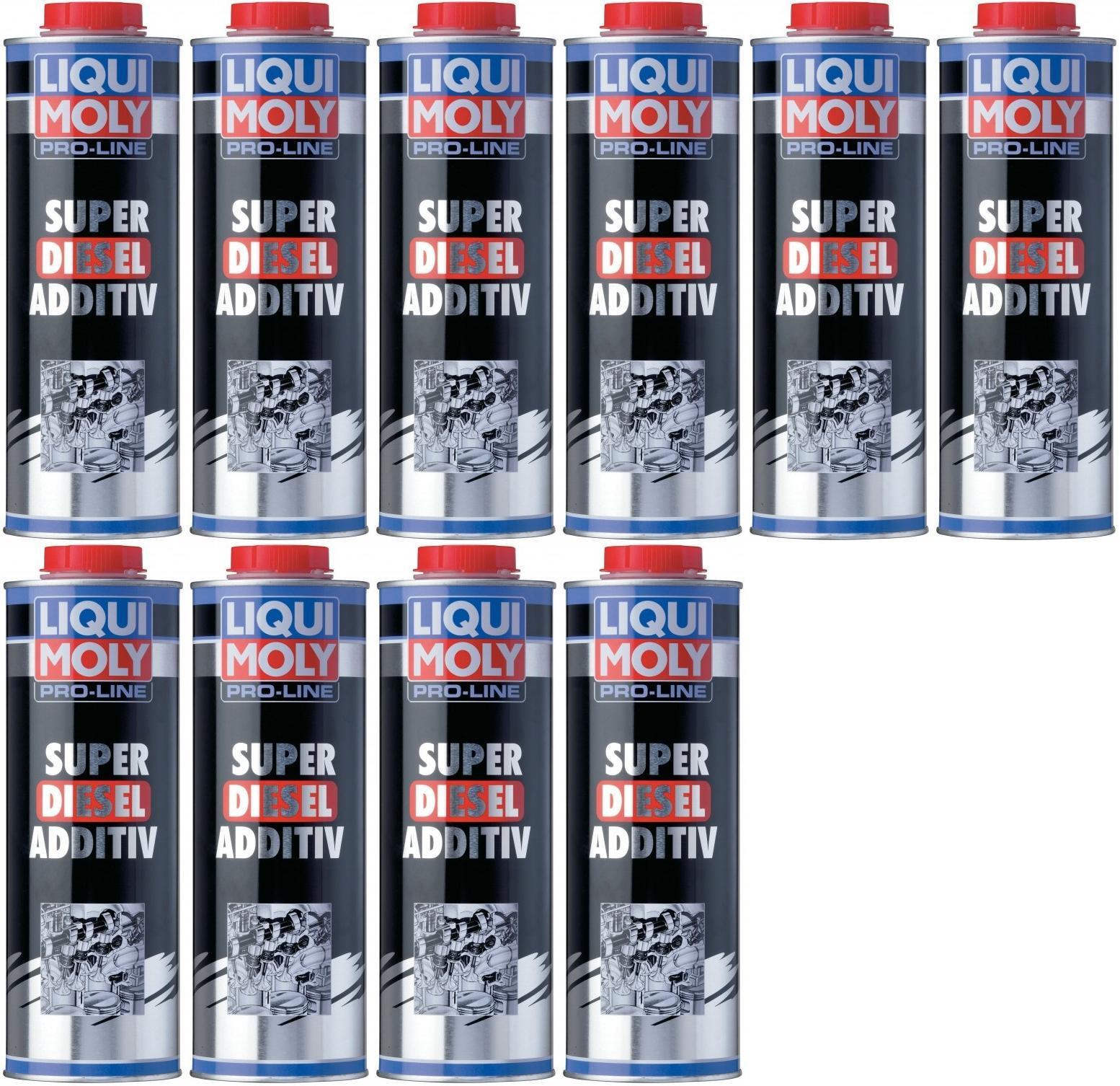 Liqui Moly 5176 Pro-Line Super Diesel Additiv 10x 1l = 10 Liter