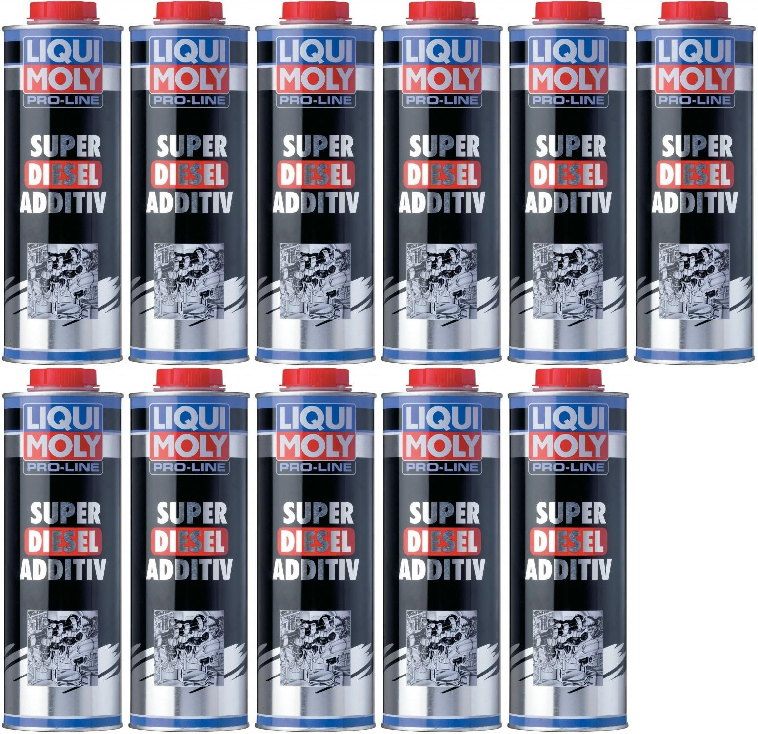 Liqui Moly 5176 Pro-Line Super Diesel Additiv 11x 1l = 11 Liter