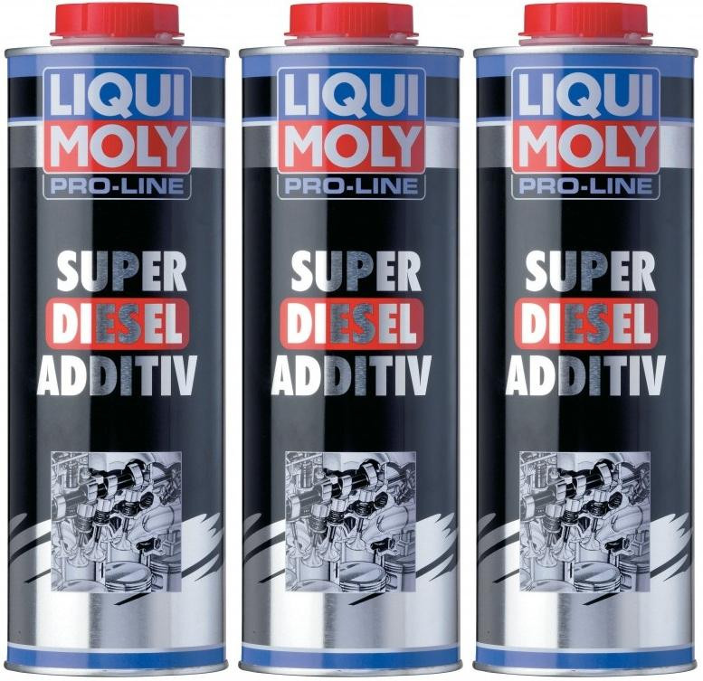Liqui Moly 5176 Pro-Line Super Diesel Additiv 3x 1l = 3 Liter