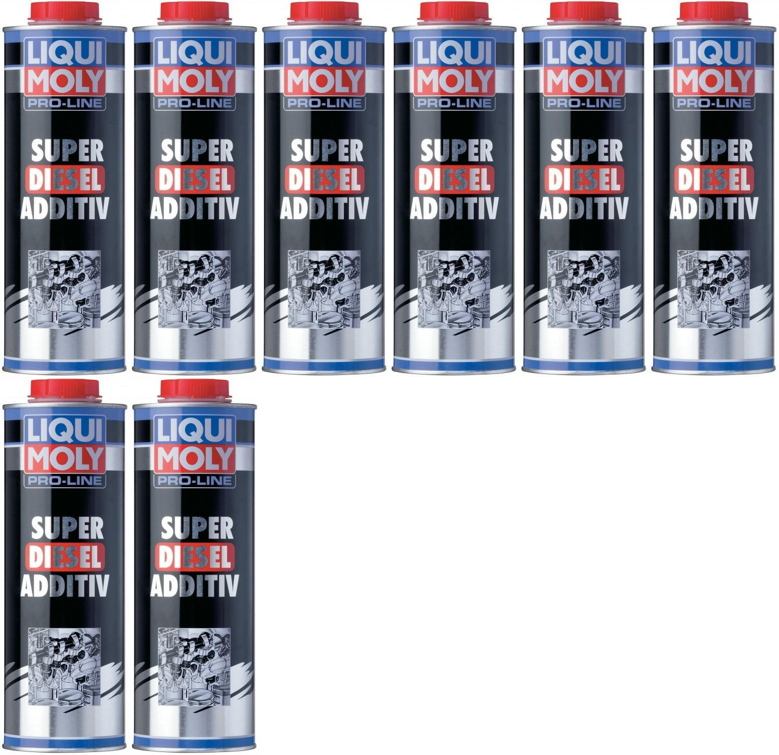 Liqui Moly 5176 Pro-Line Super Diesel Additiv 8x 1l = 8 Liter