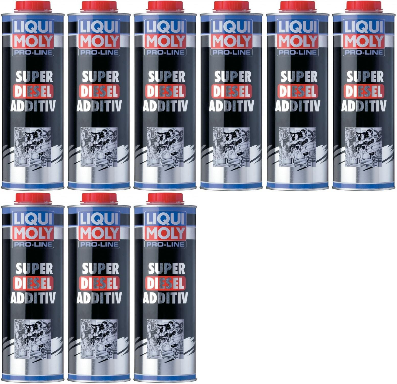 Liqui Moly 5176 Pro-Line Super Diesel Additiv 9x 1l = 9 Liter
