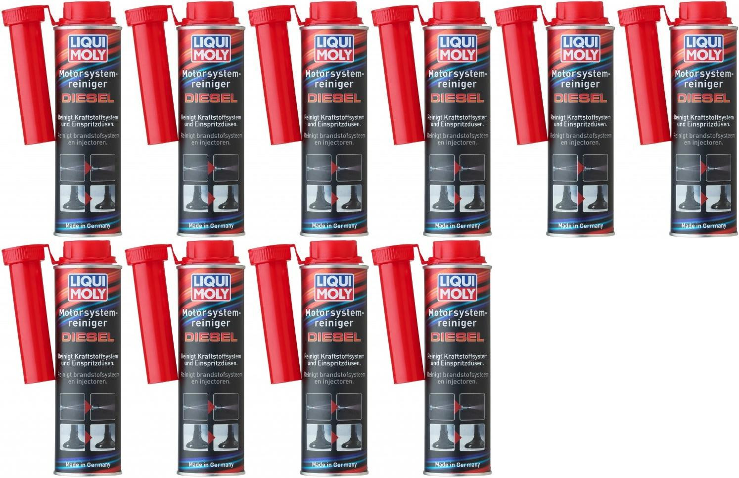 Liqui Moly 5128 Pro-Line Motor System Reiniger Diesel 10x 300 Milliliter