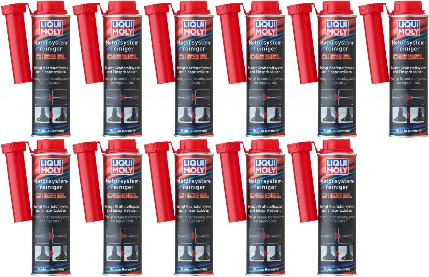 Liqui Moly 5128 Pro-Line Motor System Reiniger Diesel 11x 300 Milliliter