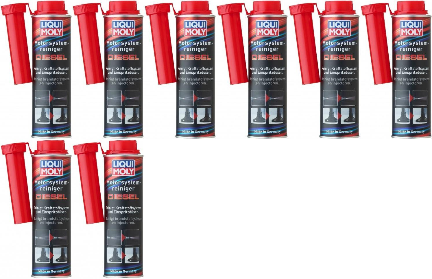 Liqui Moly 5128 Pro-Line Motor System Reiniger Diesel 8x 300 Milliliter