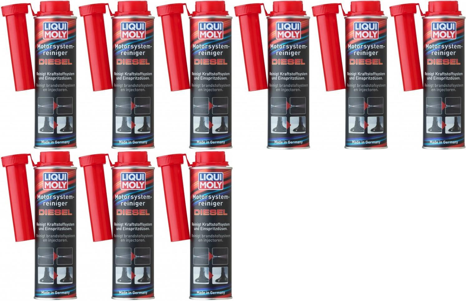 Liqui Moly 5128 Pro-Line Motor System Reiniger Diesel 9x 300 Milliliter