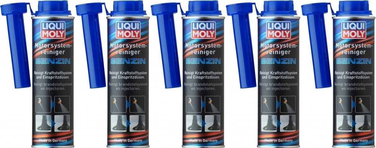 Liqui Moly 5129 Pro-Line Motor System Reiniger Benzin 5x 300 Milliliter