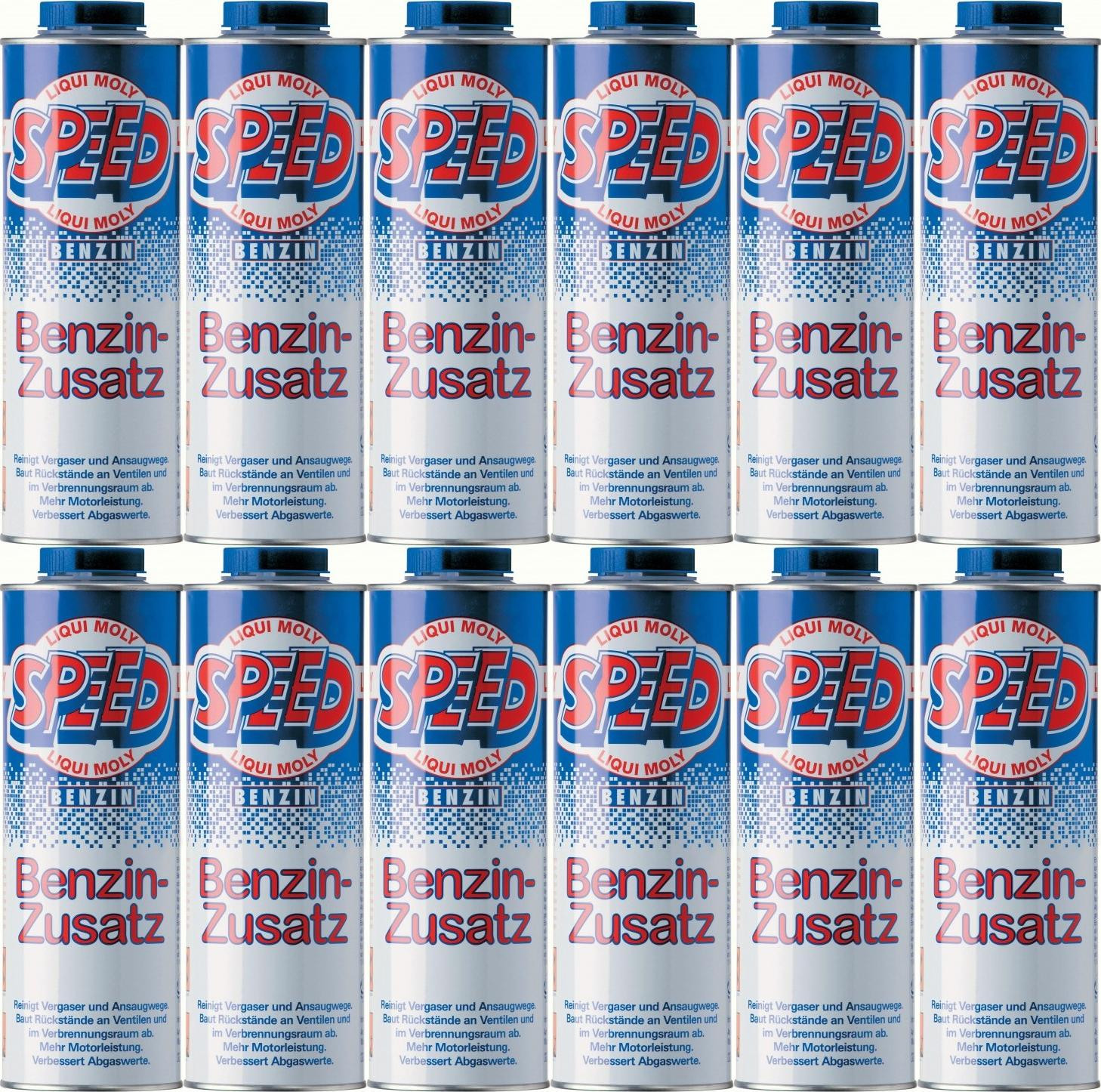 Liqui Moly 5105 Speed Benzin Zusatz 12x 1l = 12 Liter