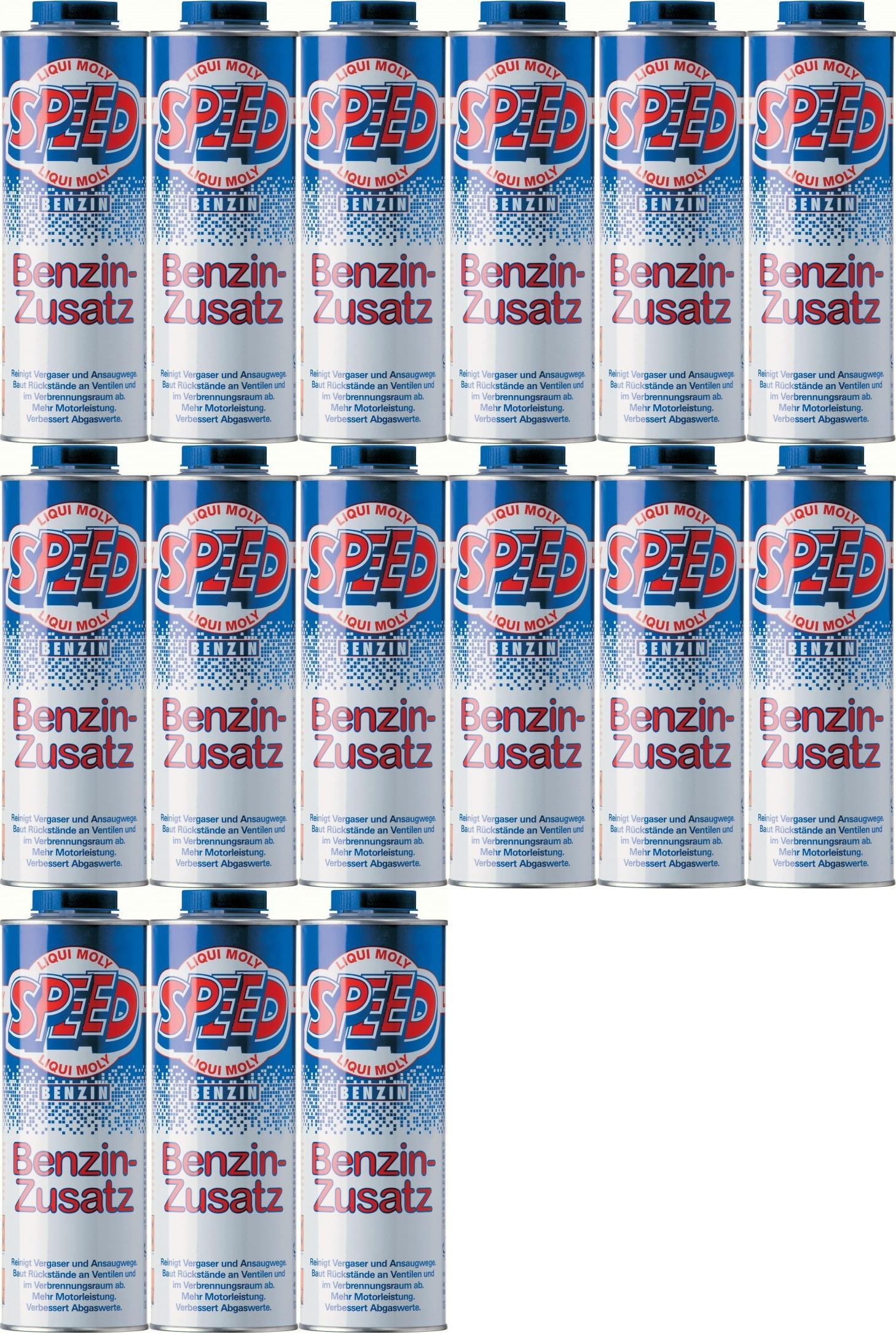 Liqui Moly 5105 Speed Benzin Zusatz 15x 1l = 15 Liter