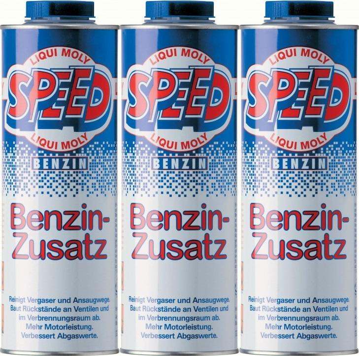 Liqui Moly 5105 Speed Benzin Zusatz 3x 1l = 3 Liter