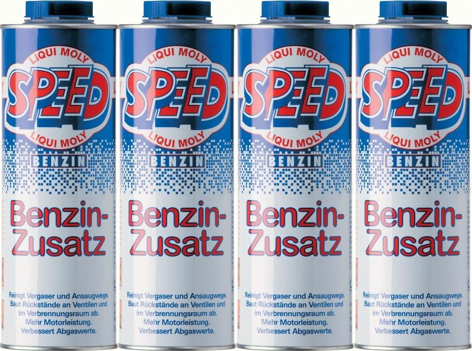 Liqui Moly 5105 Speed Benzin Zusatz 4x 1l = 4 Liter