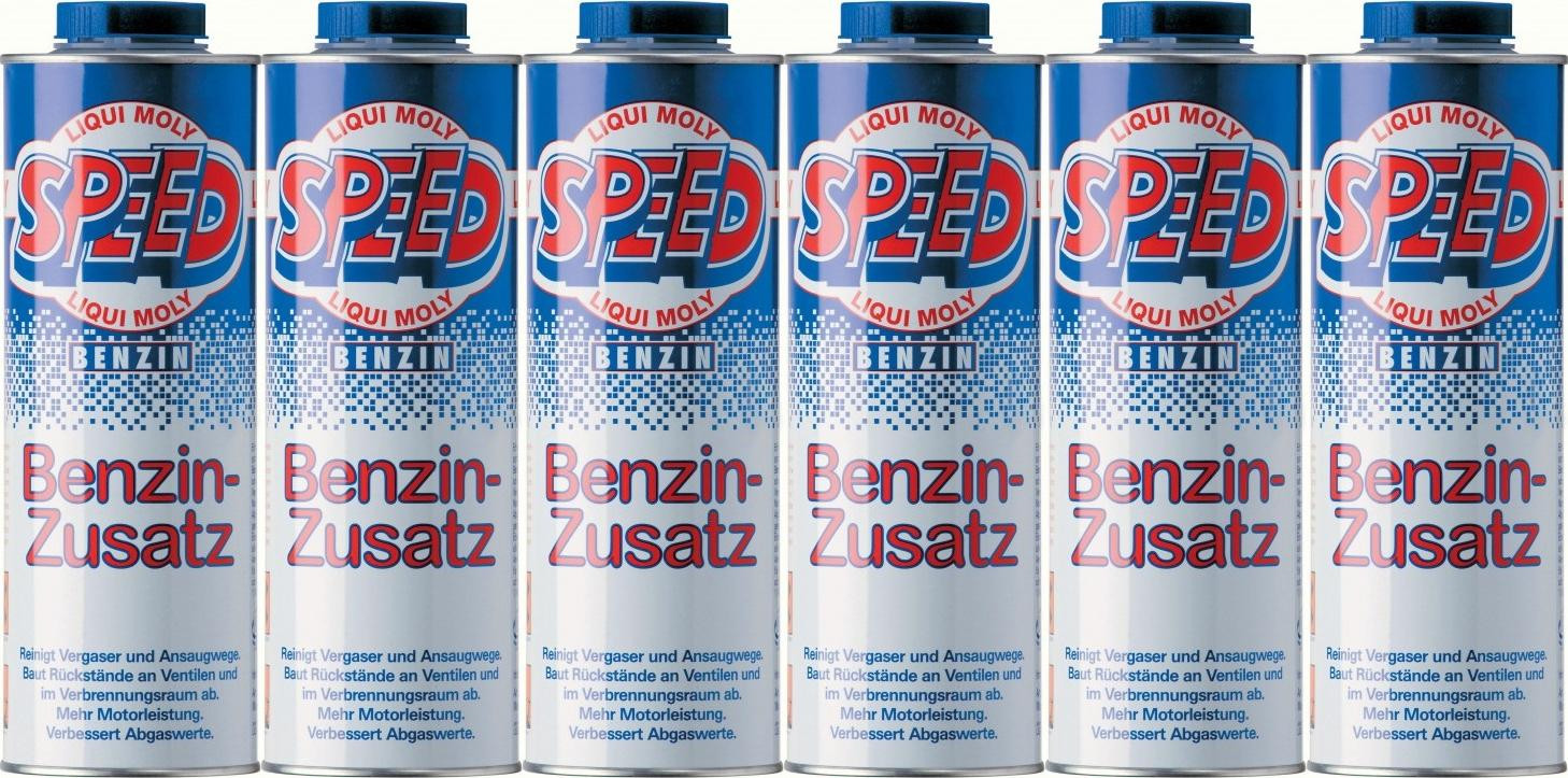 Liqui Moly 5105 Speed Benzin Zusatz 6x 1l = 6 Liter