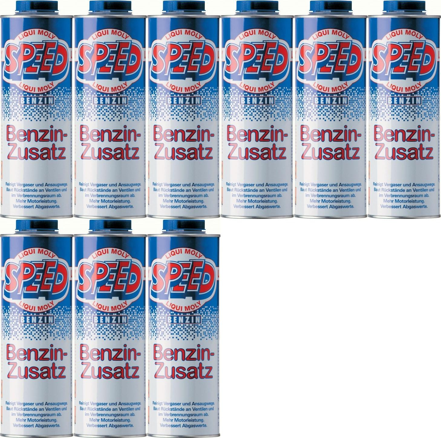 Liqui Moly 5105 Speed Benzin Zusatz 9x 1l = 9 Liter