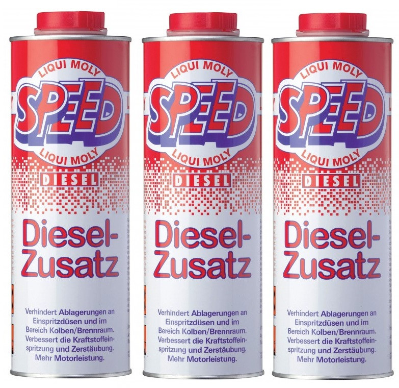 Liqui Moly 5160 Speed Diesel Zusatz 3x 1l = 3 Liter