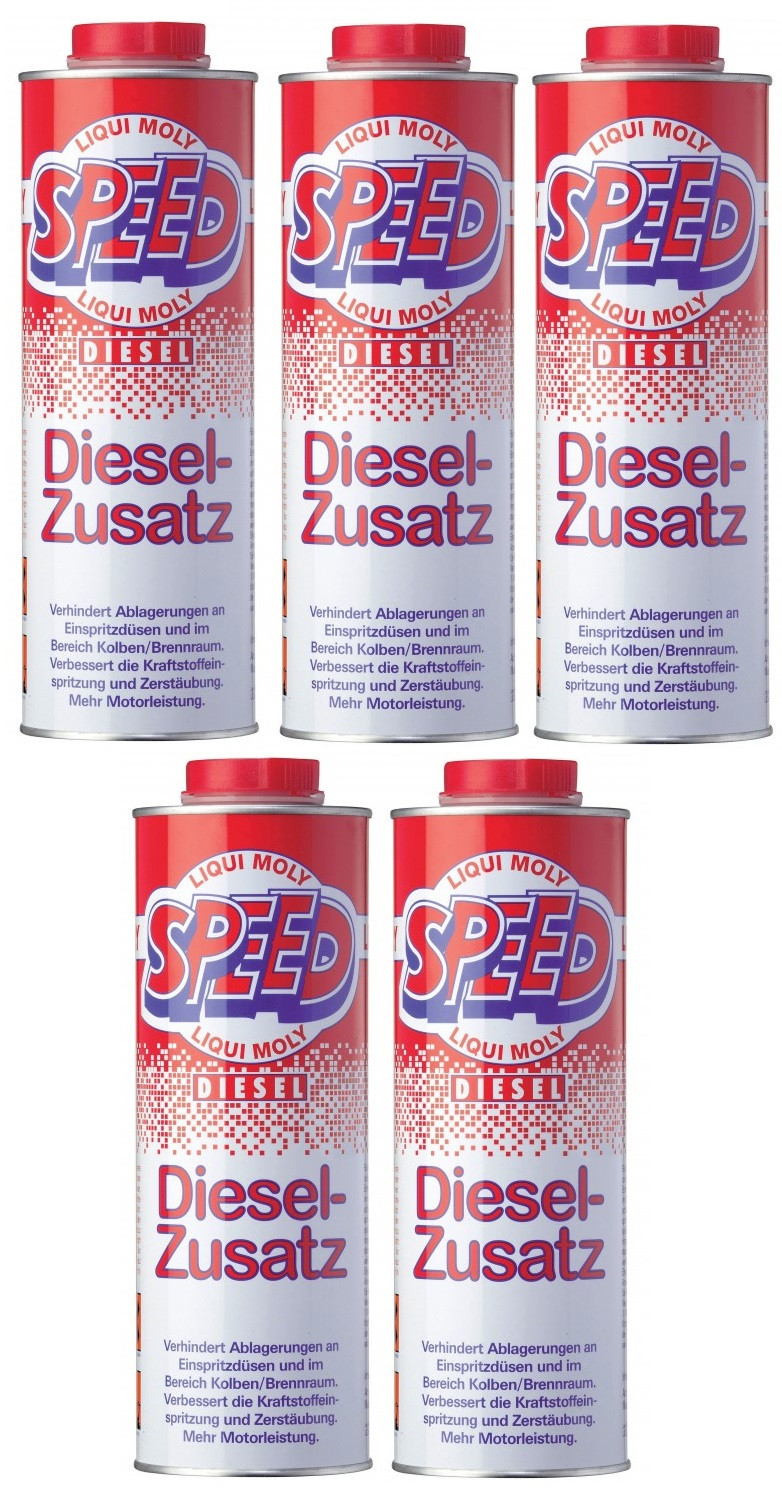 Liqui Moly 5160 Speed Diesel Zusatz 5x 1l = 5 Liter