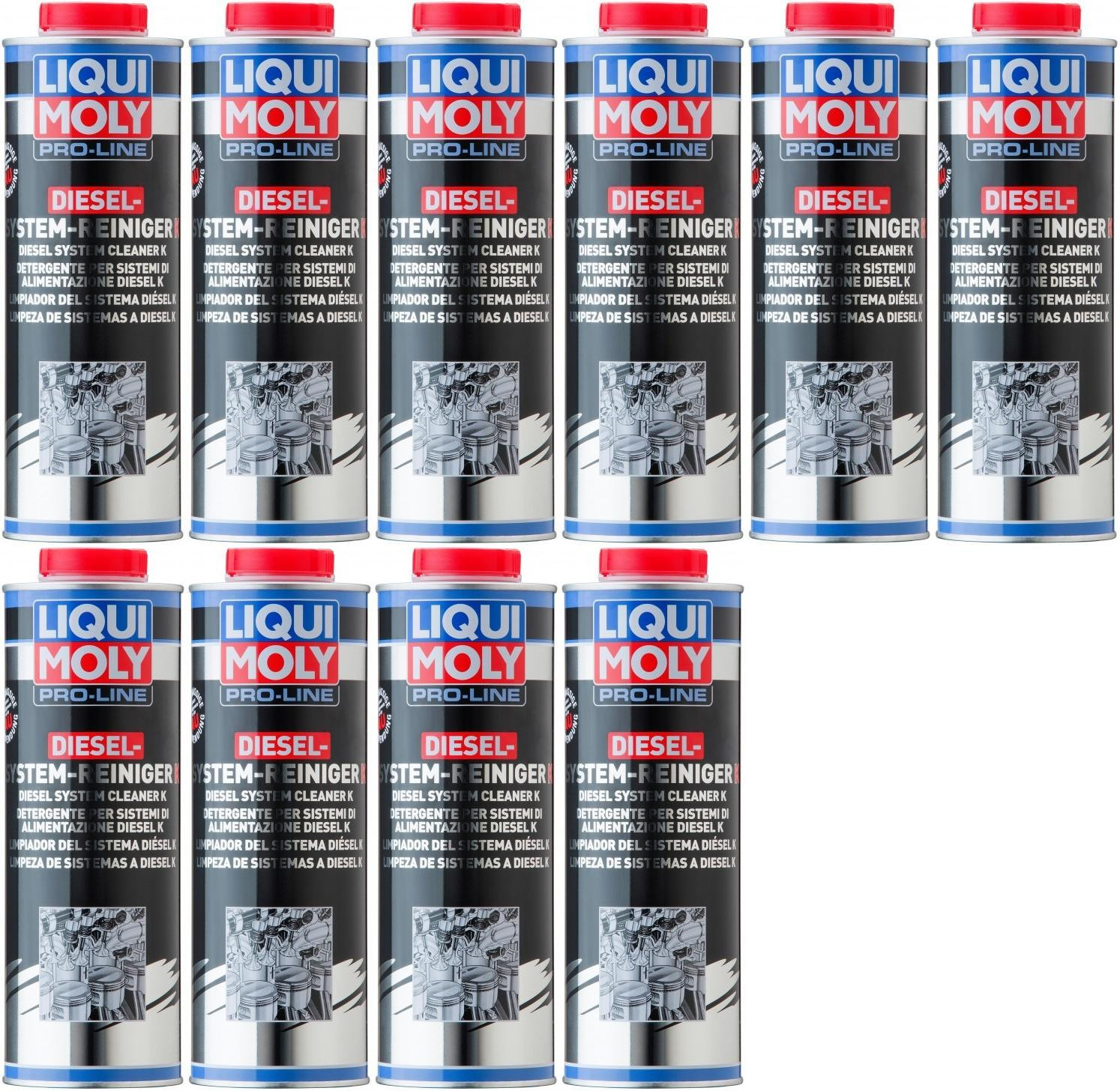 Liqui Moly 5144 Pro-Line Diesel System Reiniger K 10x 1l = 10 Liter