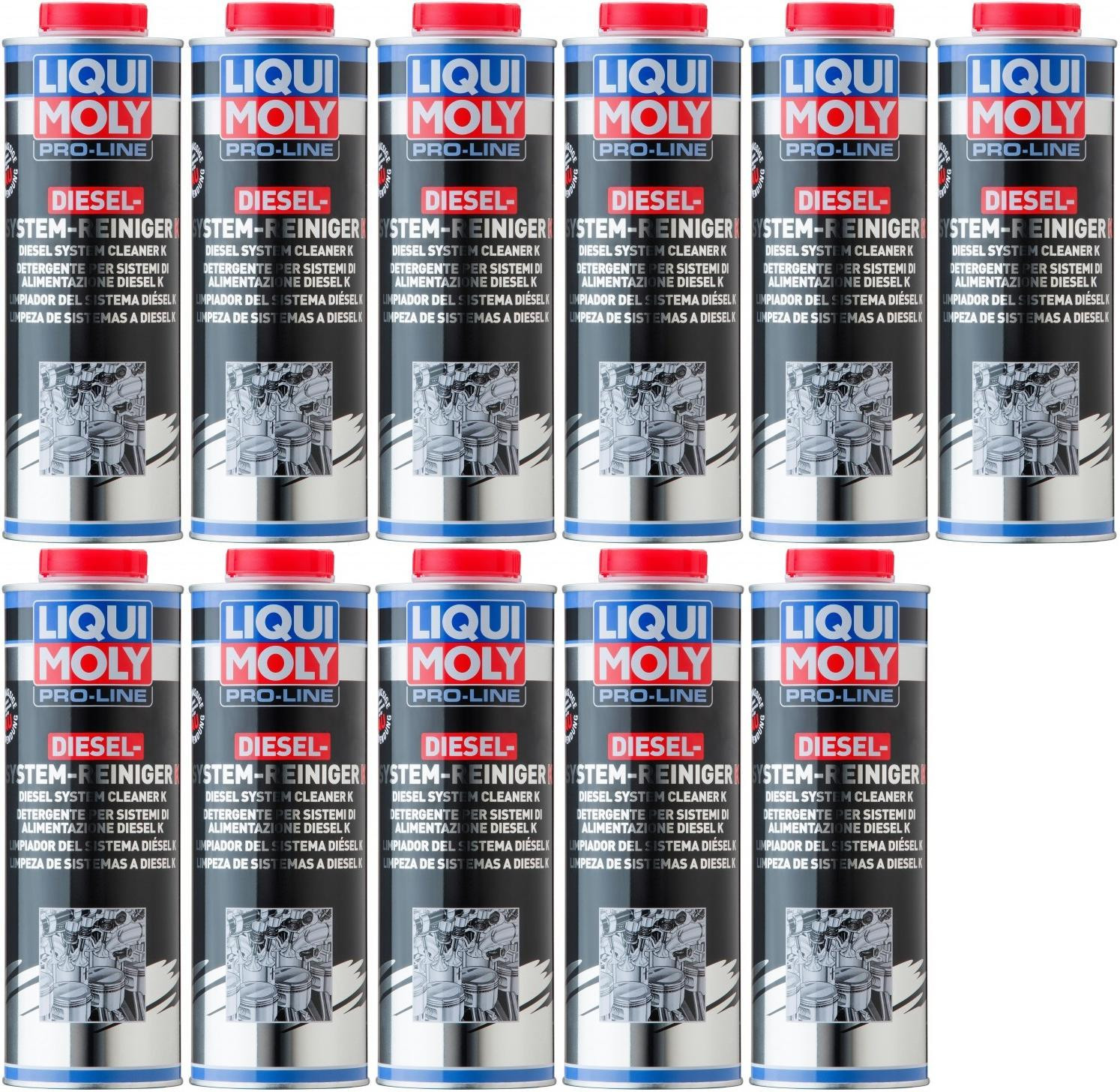 Liqui Moly 5144 Pro-Line Diesel System Reiniger K 11x 1l = 11 Liter
