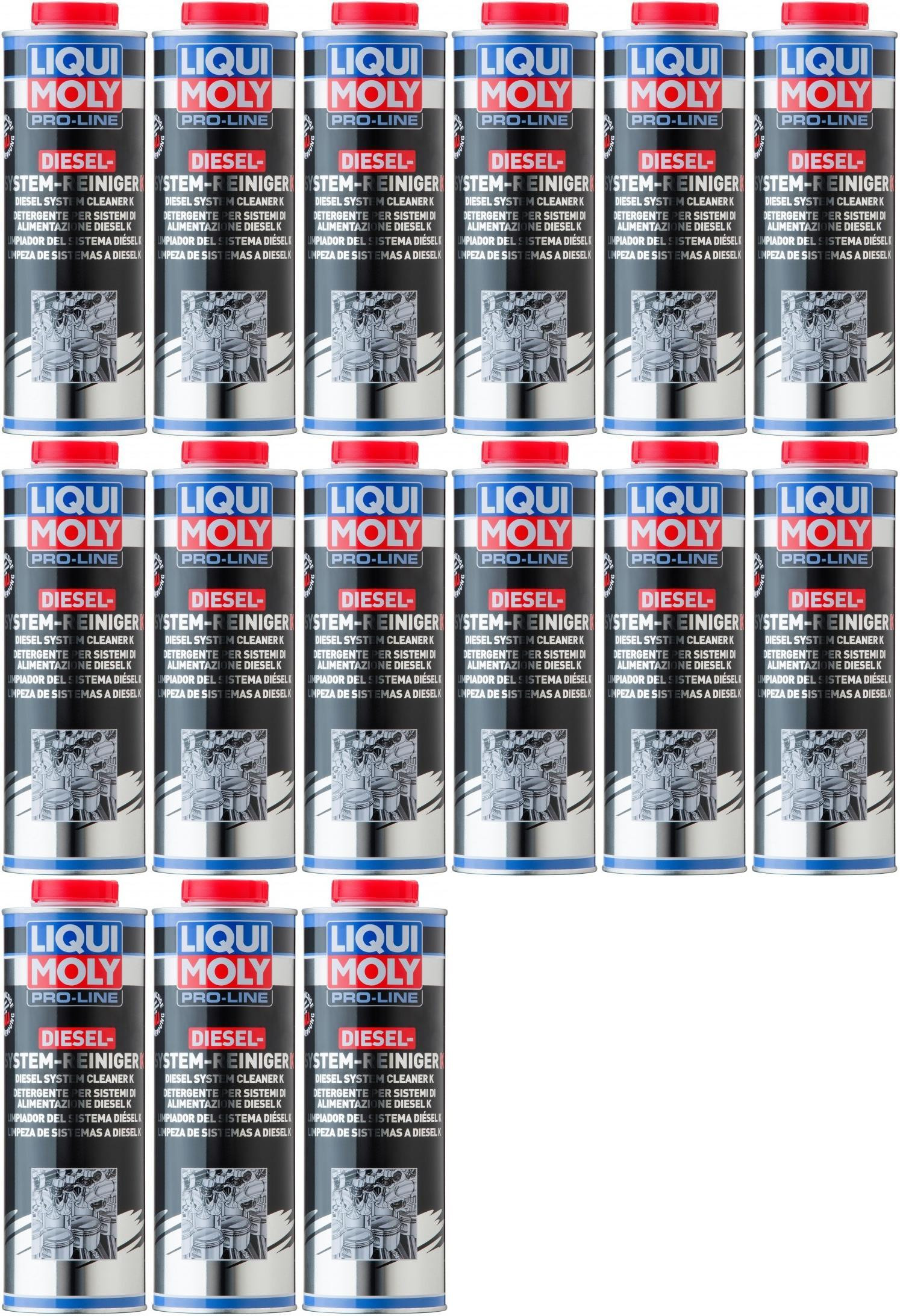 Liqui Moly 5144 Pro-Line Diesel System Reiniger K 15x 1l = 15 Liter
