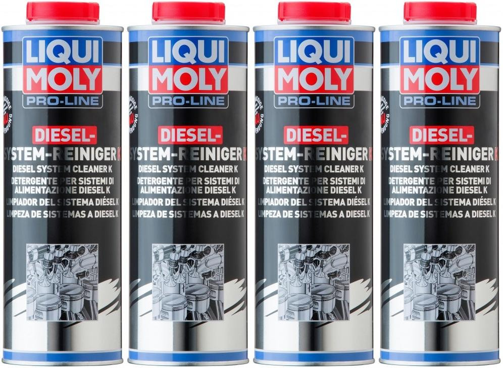 Liqui Moly 5144 Pro-Line Diesel System Reiniger K 4x 1l = 4 Liter