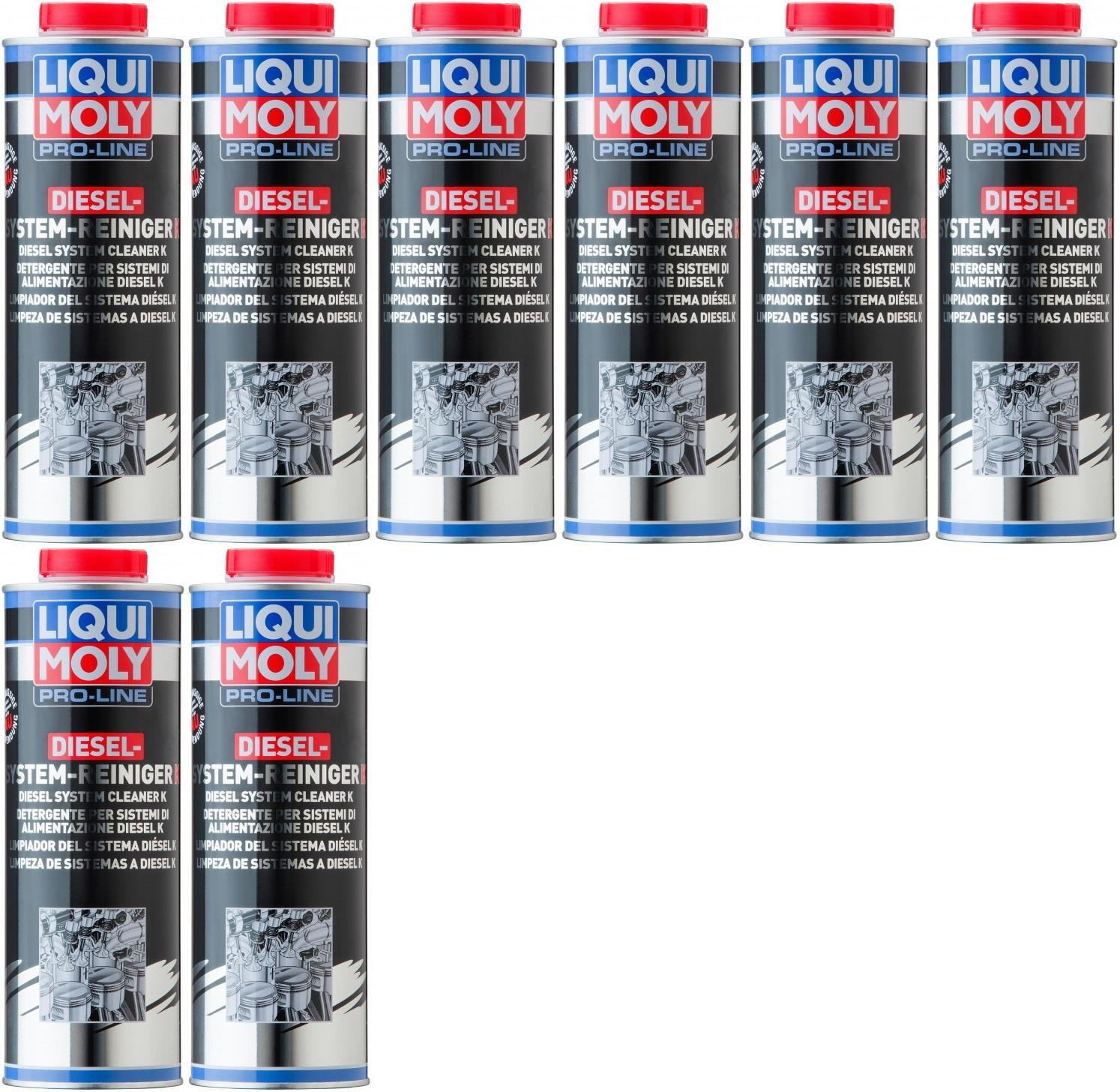 Liqui Moly 5144 Pro-Line Diesel System Reiniger K 8x 1l = 8 Liter