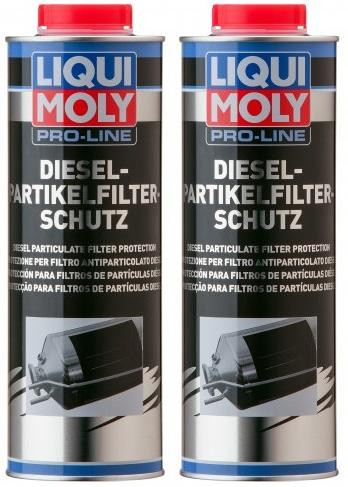 Liqui Moly 5123 Pro-Line Dieselpartikelfilter-Schutz 2x 1l = 2 Liter