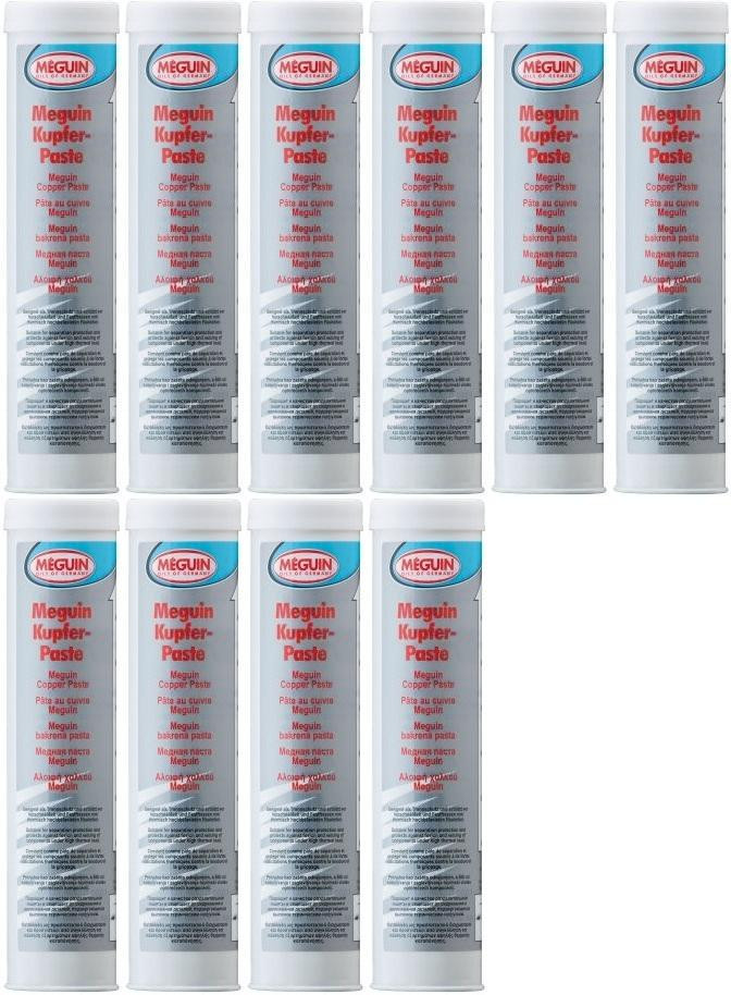 Meguin 6351 Kupferpaste Kartusche 10x 400 Gramm