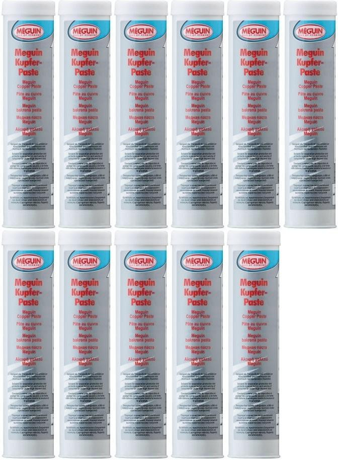 Meguin 6351 Kupferpaste Kartusche 11x 400 Gramm