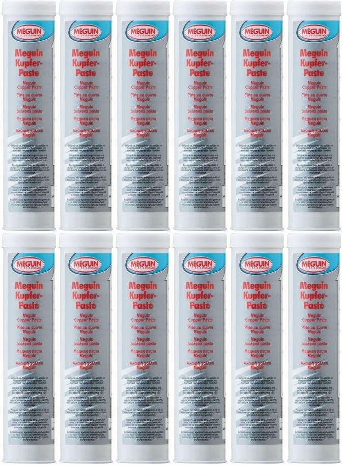 Meguin 6351 Kupferpaste Kartusche 12x 400 Gramm