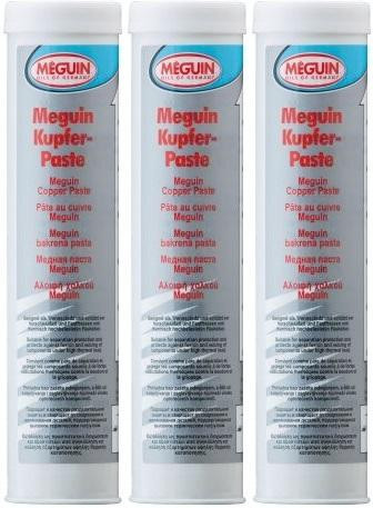 Meguin 6351 Kupferpaste Kartusche 3x 400 Gramm