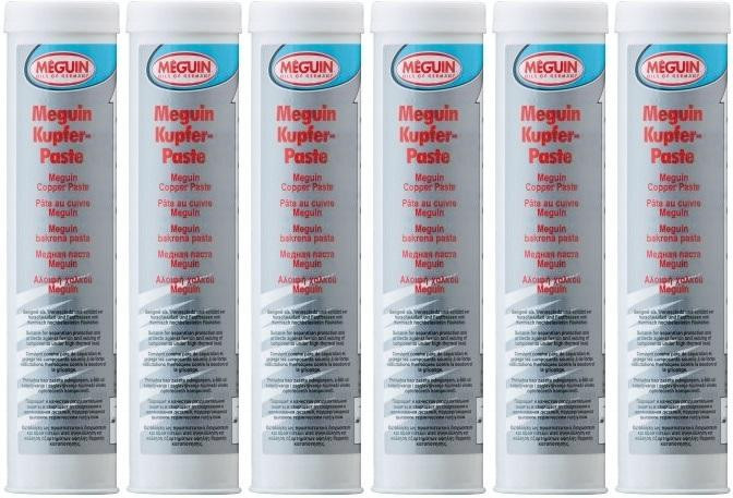 Meguin 6351 Kupferpaste Kartusche 6x 400 Gramm
