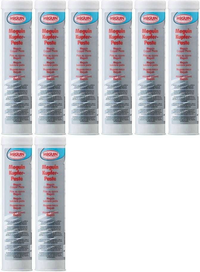 Meguin 6351 Kupferpaste Kartusche 8x 400 Gramm