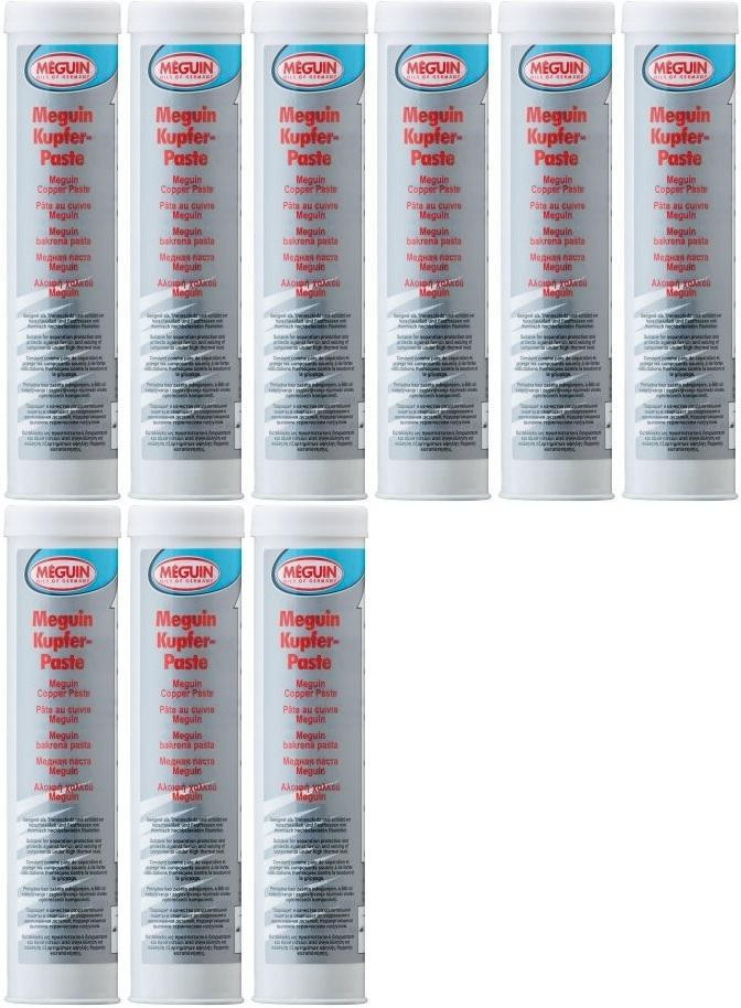 Meguin 6351 Kupferpaste Kartusche 9x 400 Gramm