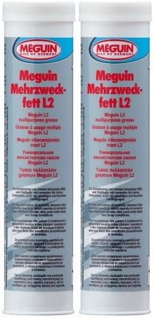 Meguin 4770 Mehrzweckfett L2 Fett Kartusche 2x 400 Gramm