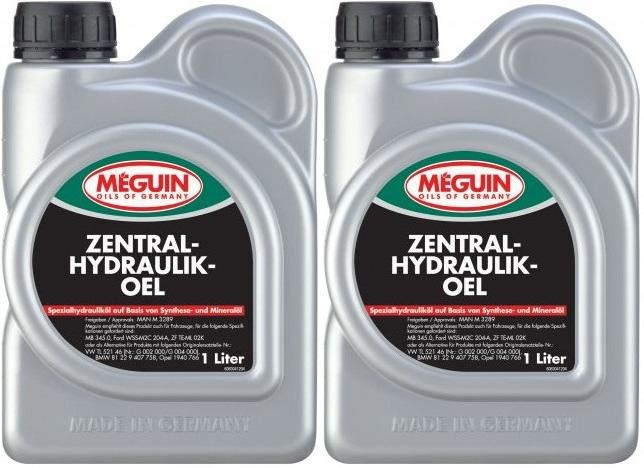 Meguin megol 6304 Zentralhydraulikoel 2x 1l = 2 Liter