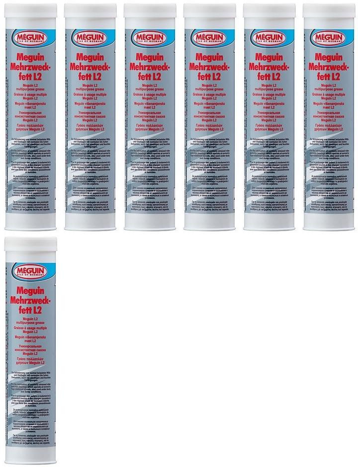 Meguin 4774 Mehrzweckfett L2 1kg Fett Dose 7x 1l = 7 Liter