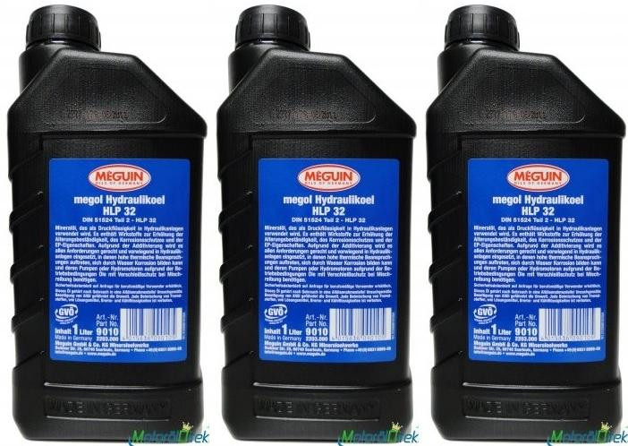 Meguin 9010 Hydraulikoel HLP 32 3x 1l = 3 Liter