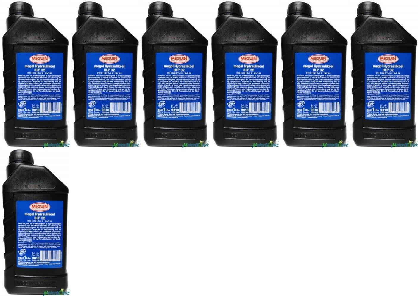 Meguin 9010 Hydraulikoel HLP 32 7x 1l = 7 Liter