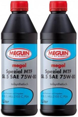 Meguin megol 9435 Spezial MTF GL5 SAE 75W-80 2x 1l = 2 Liter