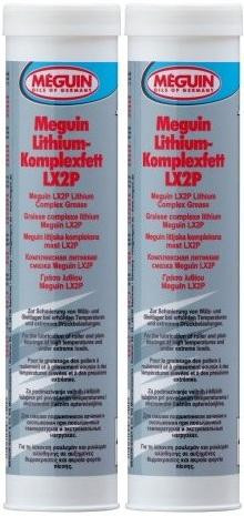 Meguin megol 8645 Meguin megol Lithium-Komplexfett LX2P Kartusche 2x 400 Gramm