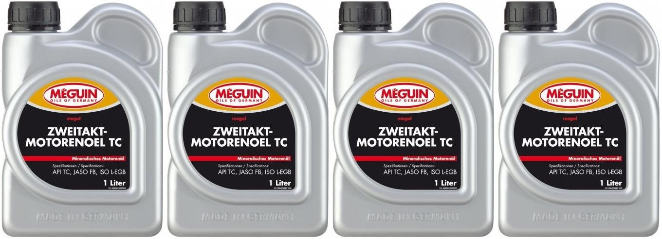Meguin megol 4880 TC Motorrad Motoröl 4x 1l = 4 Liter