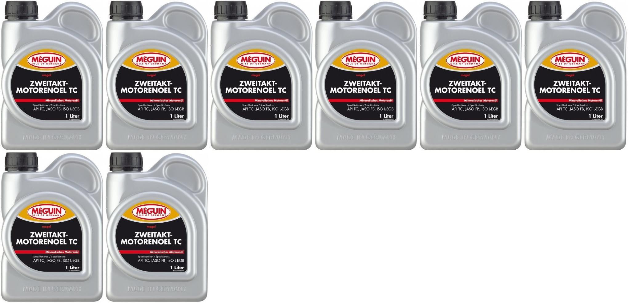 Meguin megol 4880 TC Motorrad Motoröl 8x 1l = 8 Liter