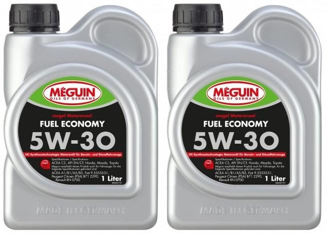 Meguin megol 9440 Motoröl Fuel Economy SAE 5W-30 2x 1l = 2 Liter