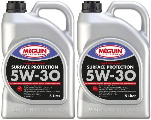 Meguin megol 3192 Motoröl Surface Protection SAE 5W-30 2x 5 = 10 Liter