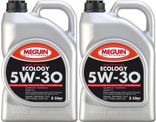 Meguin megol 3187 Motoröl Ecology SAE 5W-30 2x 5 = 10 Liter