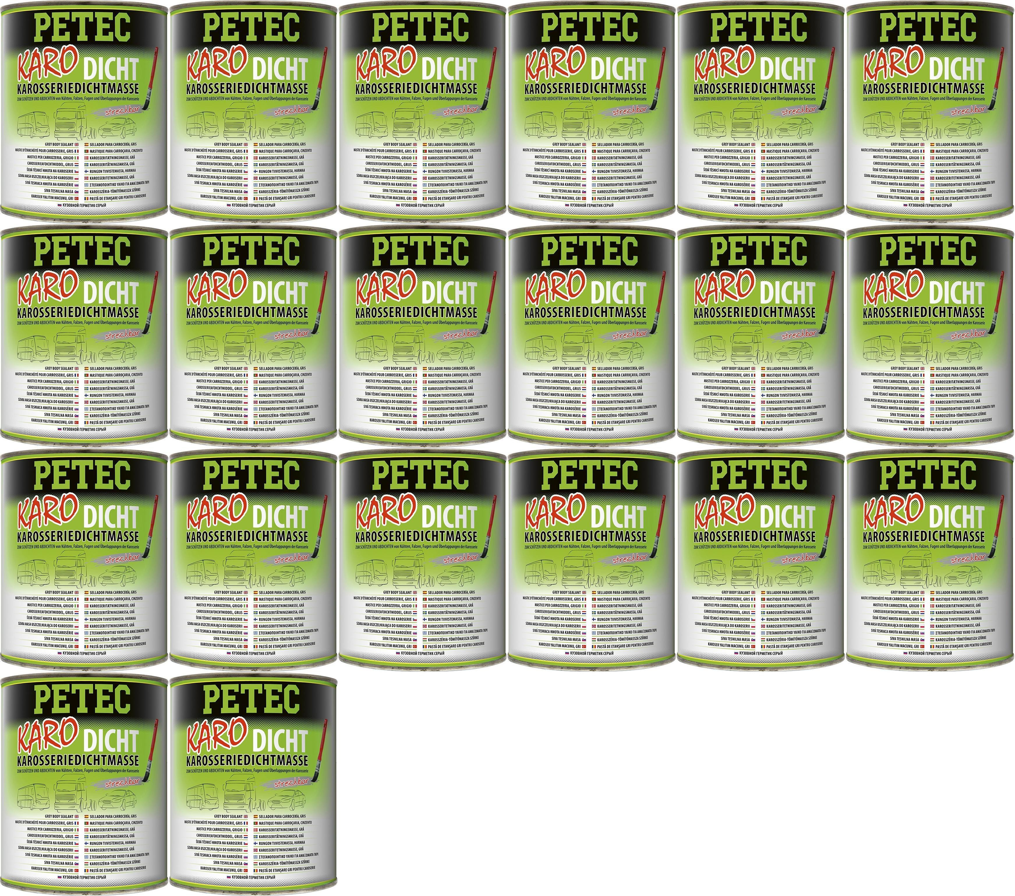 Petec Karoserie-Dichtmasse 1000ml 20x 1l = 20 Liter