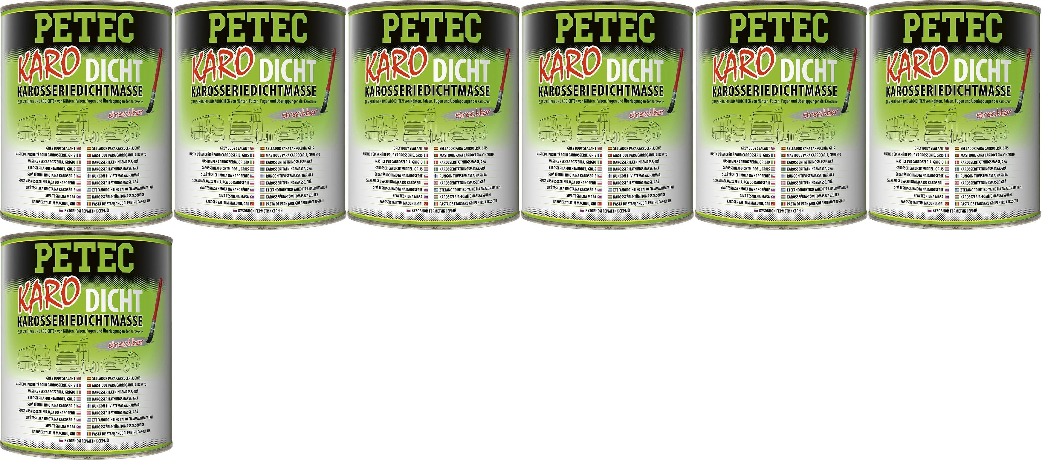 Petec Karoserie-Dichtmasse 1000ml 7x 1l = 7 Liter