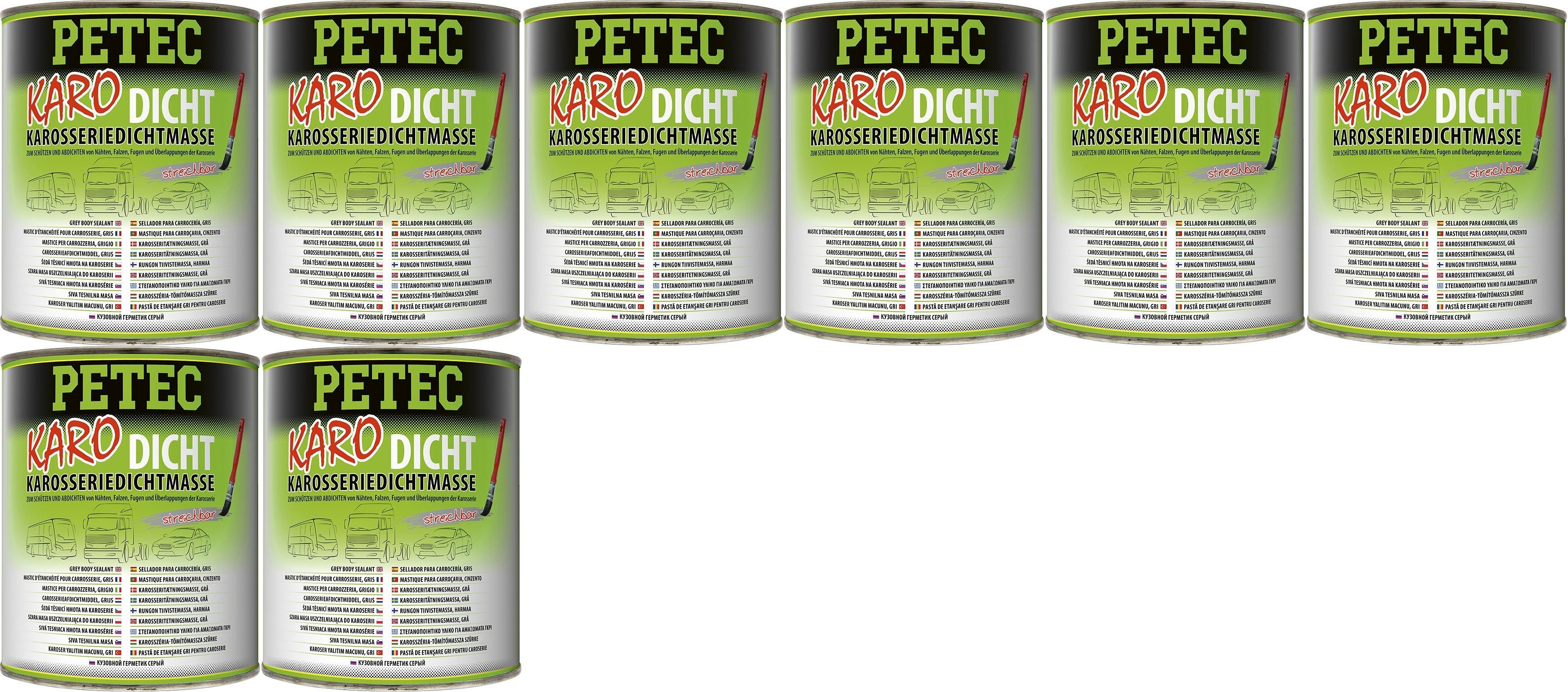 Petec Karoserie-Dichtmasse 1000ml 8x 1l = 8 Liter